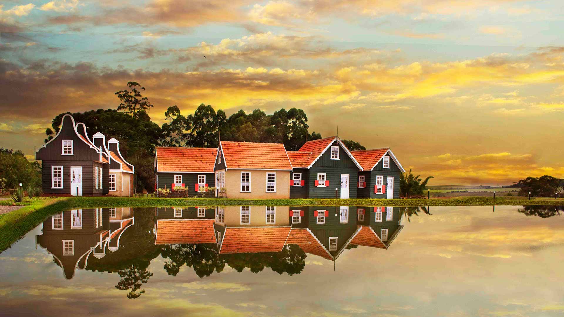Parque Vila Velha/Parque Histórico Carambeí e Lavandas